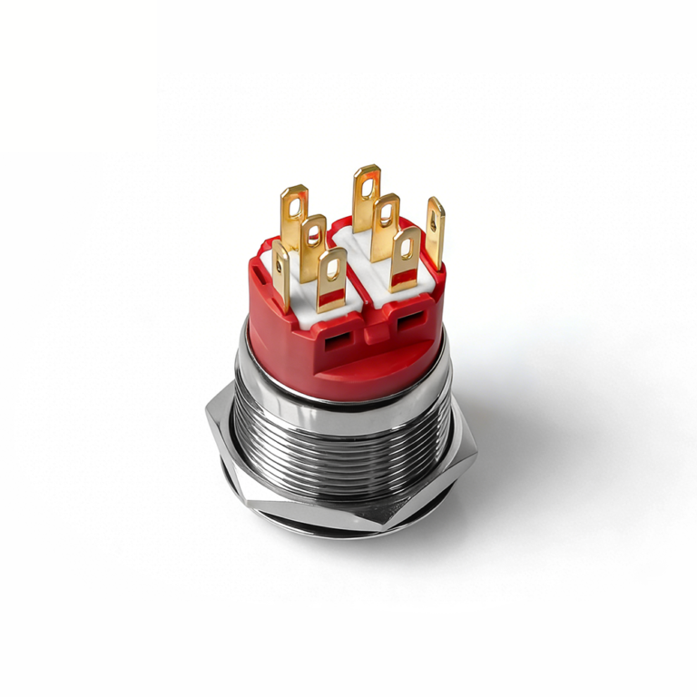 二常开二常闭高头带灯自复2