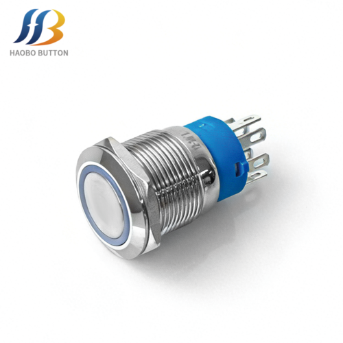 2NO2NC Momentary Flat Head, Illuminated