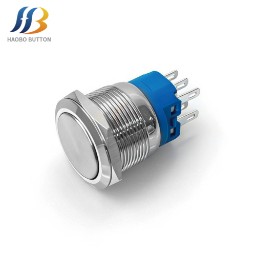 2NO2NC Latching Flat Head, Non-Illuminated