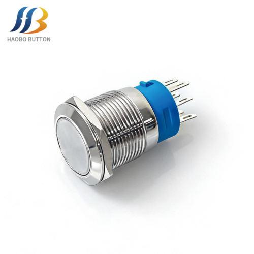 2NO2NC Latching Flat Head, Non-Illuminated