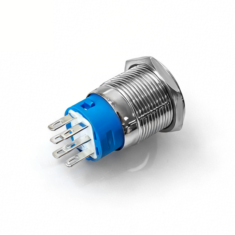 二开二闭自锁平头无灯4