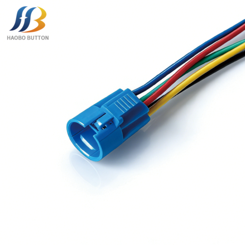 Connectors with lights