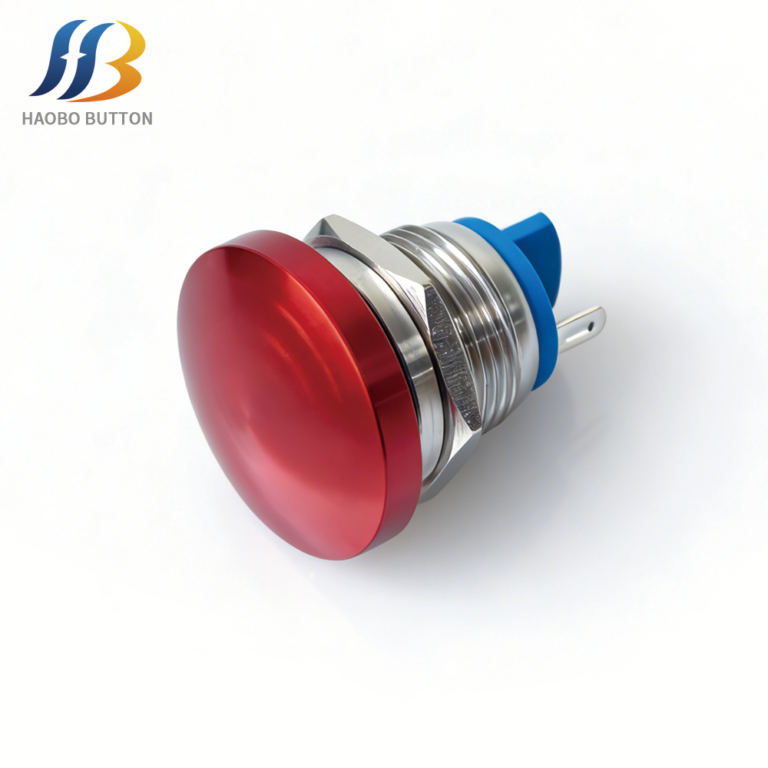 蘑菇头接线脚红1