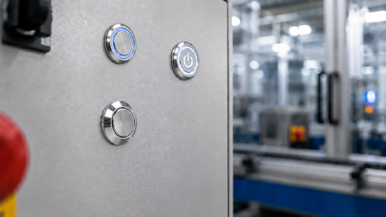 Momentary vs. latching metal push buttons comparison